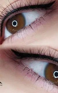 خط چشم،بنمژه با ضمانت ماندگاری و مشکی بودن