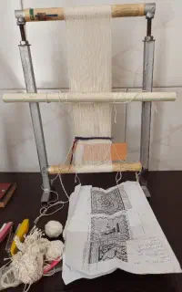 دار قالی .دستگاه پرچ .منگنه