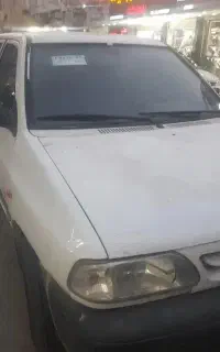 پراید مدل 82 بدون رنگ شاسی پلمپ