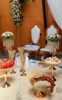 فروش سفره عقد  طلایی