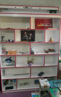 قفسه کتاب از جنس ام دی اف