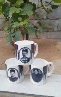قوری، قندان،ماگ بختیاری عکسدارو..