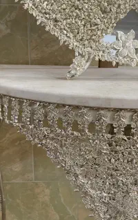 آیینه شمعدان در حد نو‌