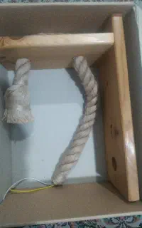 چراغ دیواری چوبی