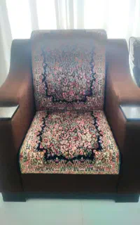 مبل قالی راحتی با کاور