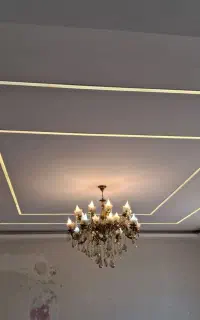 کناف کاری ونقاشی ونورپردازب