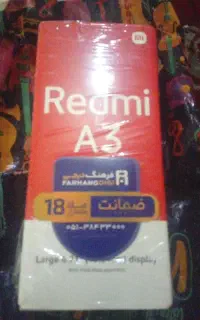 گوشی ردمیa3  حافظه ۱۲۸ در حدنو