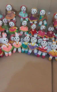 فروش عمده وخورده عروسکهای بافتنی