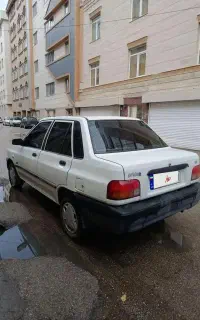 پراید 84 /بی رنگ و بدون ضربه
