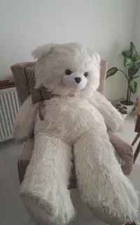 عروسک خرسی بزرگ و کاملا سالم