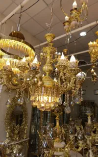 لوستر شاه عباسی لوستر کنارسالنی لوستر کاپی