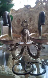چراغ گازی برنجی.