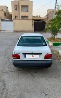 پراید بدون رنگ مدل 85