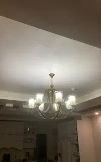 دو عدد لوستر هفت شعله