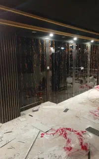 بلکا پتینه ترمووال سنگ آنتیک ماربل آینه کف پوش