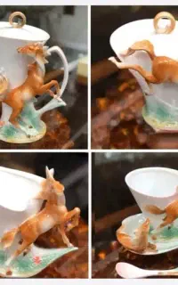 سرویس چای خوری و شیرینی خوری طرح ونیز