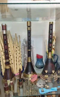 ساز سرنا یا زورنا با قمیش و میل قمیش سرنا سازدهل