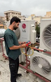 تعمیرات کولرگازی تعمیرات داکت اسپیلت چیلر