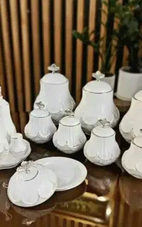 سرویس پاسماوری و ادویه 14 پارچه جنس سرامیک آریا