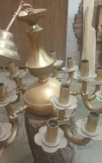 لوستر قدیمی حدود۳کیلو و۱۰۰گرم