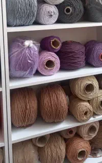 نخ پنبه مکرومه بافی