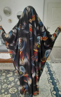 چادر رنگی ومشکی نو ودر حد