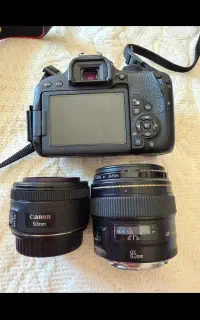 دوربین 800d و لنز
