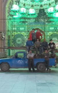 نصب داربست نما بنر تبلیغاتی چهارپایه