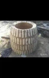 ساخت تنور آجری برای باغ ویلا نانوایی و خونه