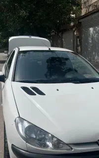 پژو ۲۰۶ sd v8 بی رنگ