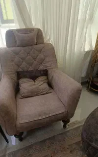 مبل راحتی 8نفره تمیز نو با عسلی