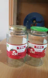 شیشه خالی تمیز تعداد۶۰ عدد