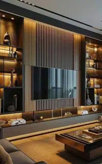 طراحی و اجرای کابینت، تی‌وی‌ست و انواع صنایع چوبی