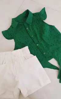شومیز شلوارک دخترانه تا 4سال
