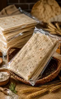 فروش نان لواش بسته بندی شده