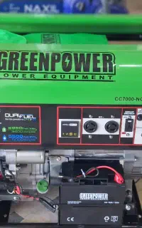 موتوربرق گازسوز گرین پاور 5.5کیلووات CC7000-NG/LPG