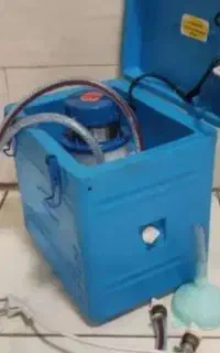 رسوب گیری آبگرمکن دیواری بادستگاه درمنزل