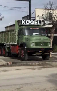 بنز ده چرخ باری مدل 7۱