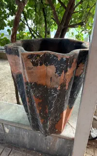 گلدان بزرگ سفالی