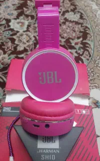 هدفون  بی سیم بلوتوثی و رمخور  JBL سالم و نو