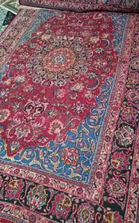 فرش شش متری دستباف قدیمی
