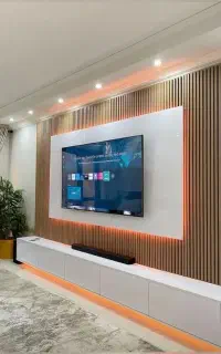 تی وی وال . tv wall  مدرن