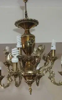 لوستر برنجی اصل