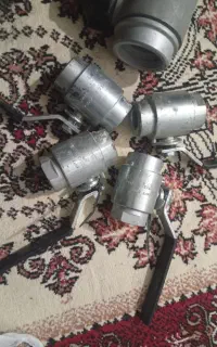 شیر توپی فولادی 3/4
