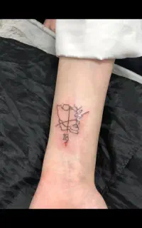 اجرای تخصصی تتو بدن دخترانه خاص و ظریف