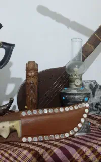 چاقو دسته استخوان