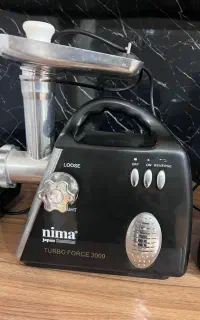 چرخ گوشت نو و سالم یکبارم استفاده نشده