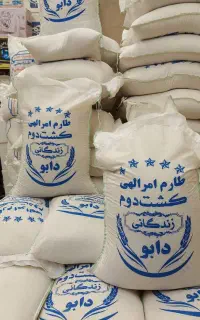 پخش برنج دابو در فروشگاه زندگانی