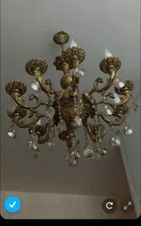 لوستر ۱۰ شاخه ۱۰شعله