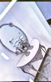 آینه شمعدان جنس برنج
